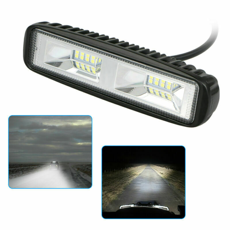 Auto y motocicleta de trabajo 16LED 48W vehículo todoterreno foco de ingeniería 12 / 24v luz de mantenimiento