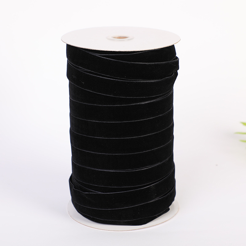 Cintas de flojo para el cabello, cinta de tejido, ropa, accesorios de ropa, cinta de terciopelo de color, accesorios de joyería DIY multi-especificaciones