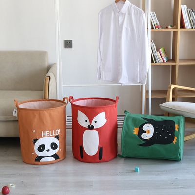 大号8安帆布布艺脏衣篓地摊货源可折叠洗衣篮卧室家用脏衣篮|ms