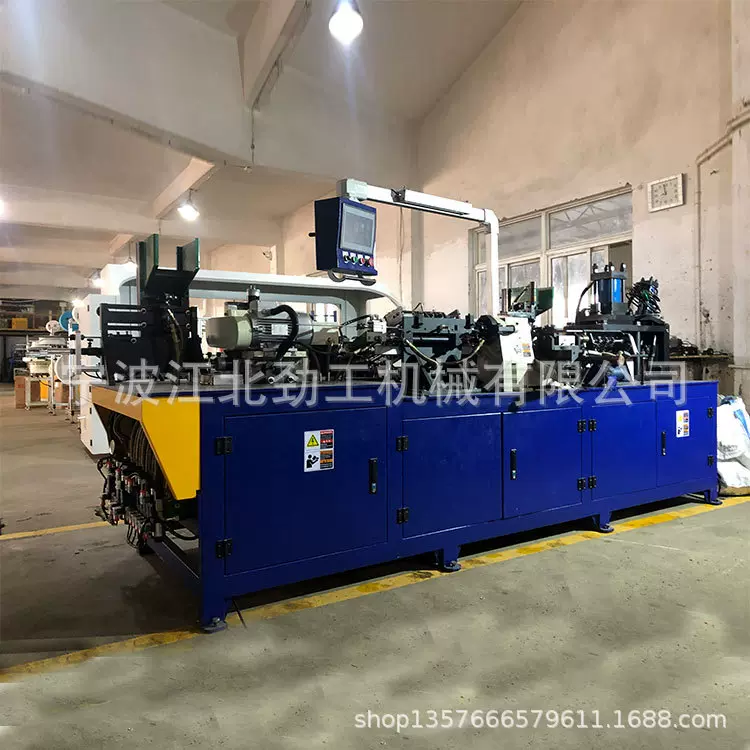 供应双工位铣球头L型组合机床 内六角扳手铣球头倒角刻字折弯设备