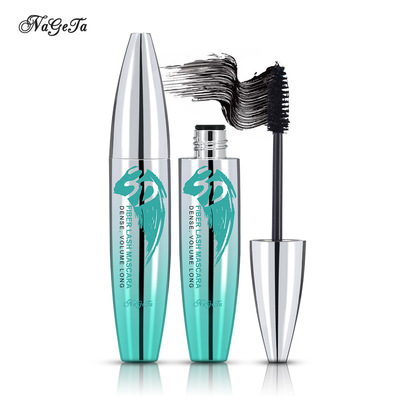 NAGETA3D纖維睫毛膏 防水卷翹濃密睫毛膏 持久不暈染 亞馬遜貨源