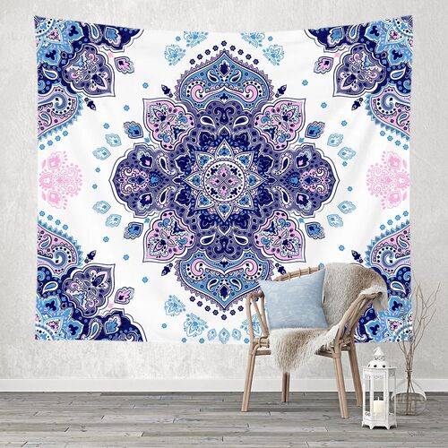 Decorative Hanging Cloth Mandala Tapestry Background Cloth Instagram Simple Bedroom Room Decor Cloth Hanging Cloth Tapestry
