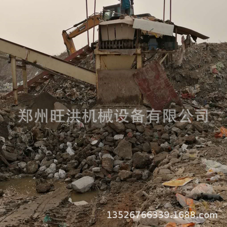 装修垃圾分拣处理站 毕节混凝土破碎分离机 城市垃圾筛分处理设备