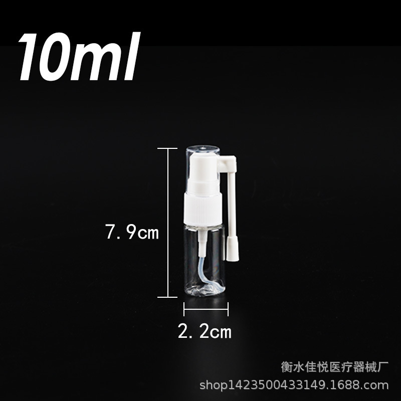 10/20/30ml botella de spray transparente de Nariz de elefante botella de spray para mascotas engrosada boquilla giratoria de 360 grados