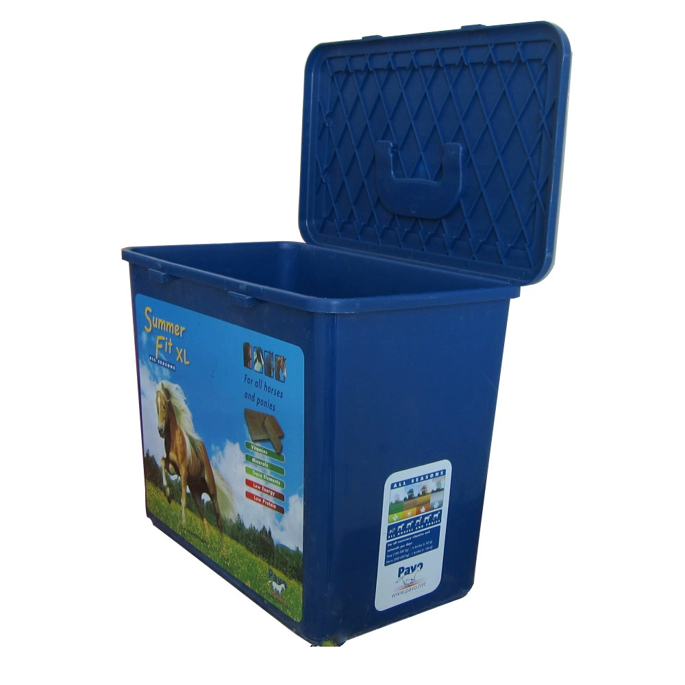 Заводские образцы для изображения изготовленного на заказ производства ведро для хранения зерна для щенков и котят 50 л портативное ведро для корма для собак