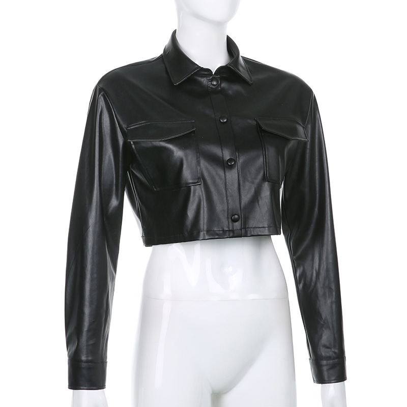 Veste en cuir femme - Ref 3447538 Image 20