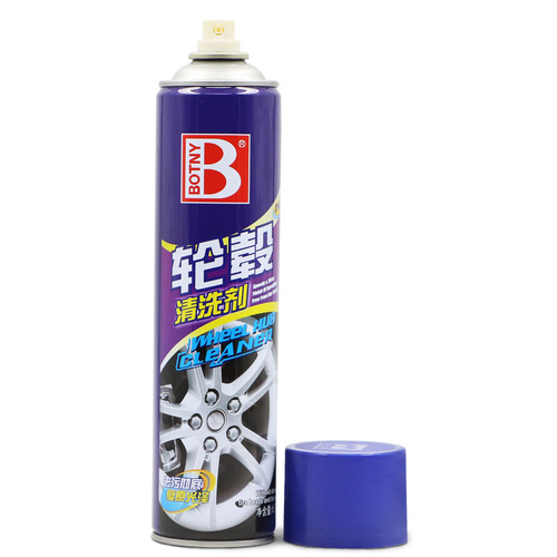 Baotili car wheel hub cleaner, wheel rim yellowing foam cleaner, iron powder brake powder remover