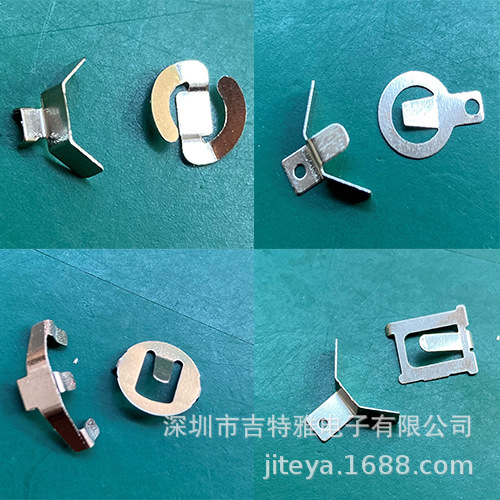 CR2032电池片遥控器电池仓弹片纽扣电池金属导电片易上锡