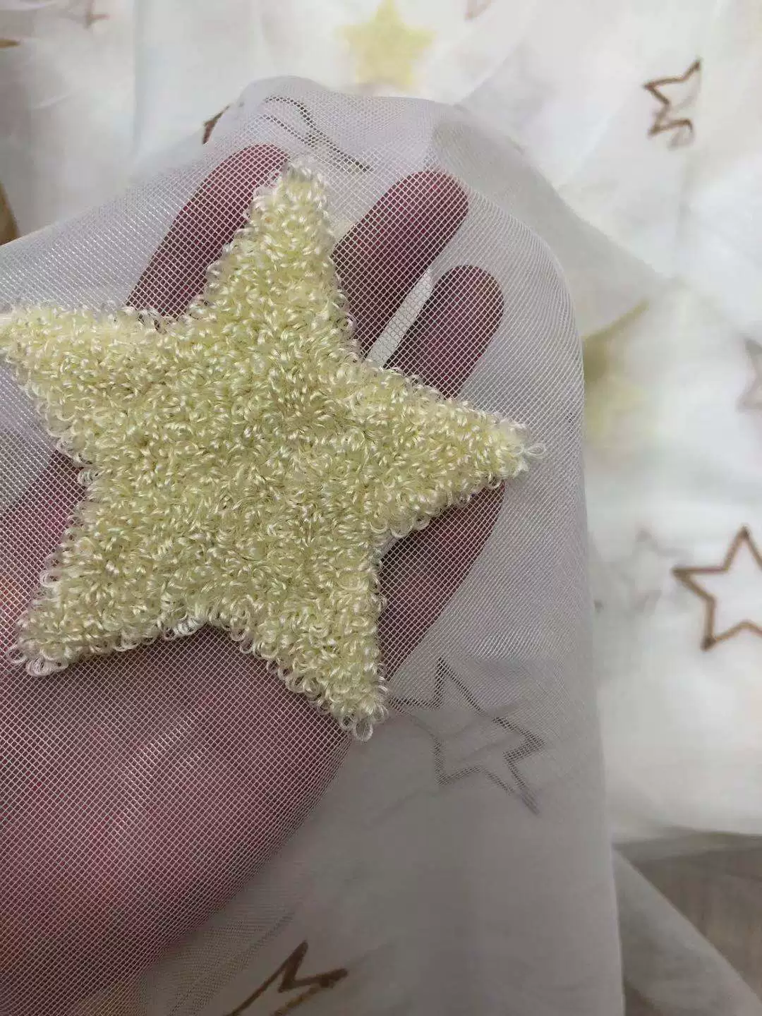 Детская комната, мультфильм, корейский милый рисунок звезды, пряжа, британский стиль, американская спальня, балкон, пряжа оптом