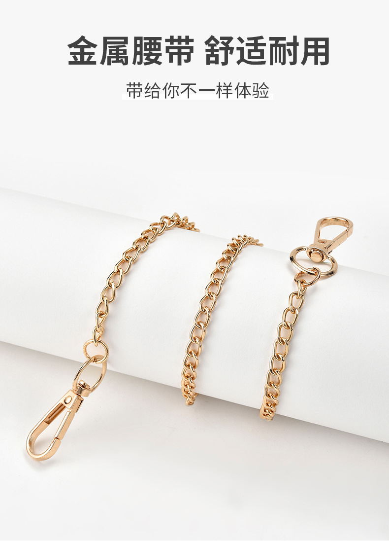 Fashion Single And Double-layer Chain Belly Chain display picture 1