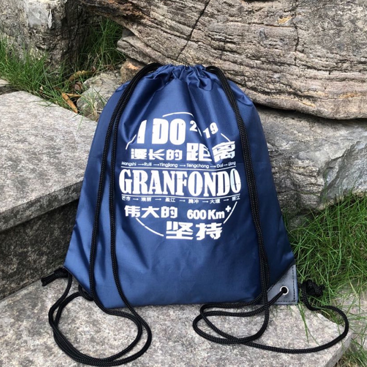 420D牛津布防水束口背包袋 可定制logo