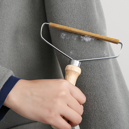 Manual hair remover coat dehairing machine dry cleaner woolen cashmere clothing razor hair-stick brush dehairing ball magic tool