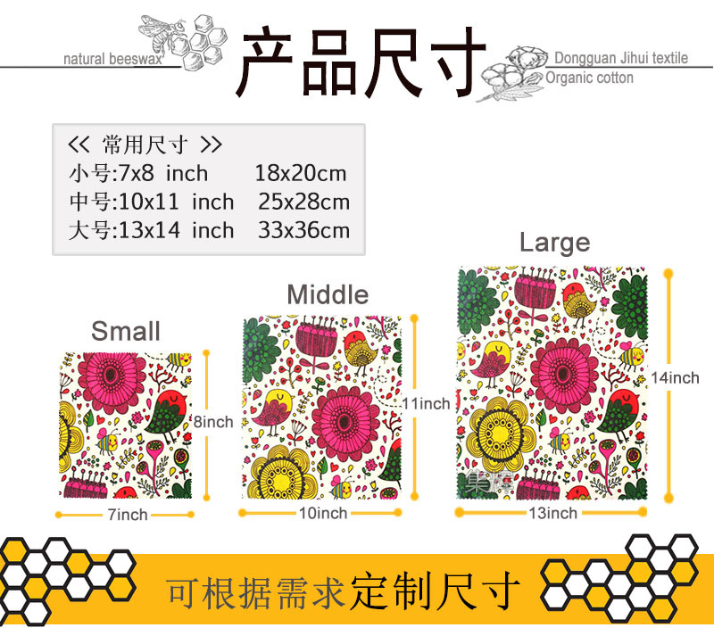 4产品尺寸 大中小