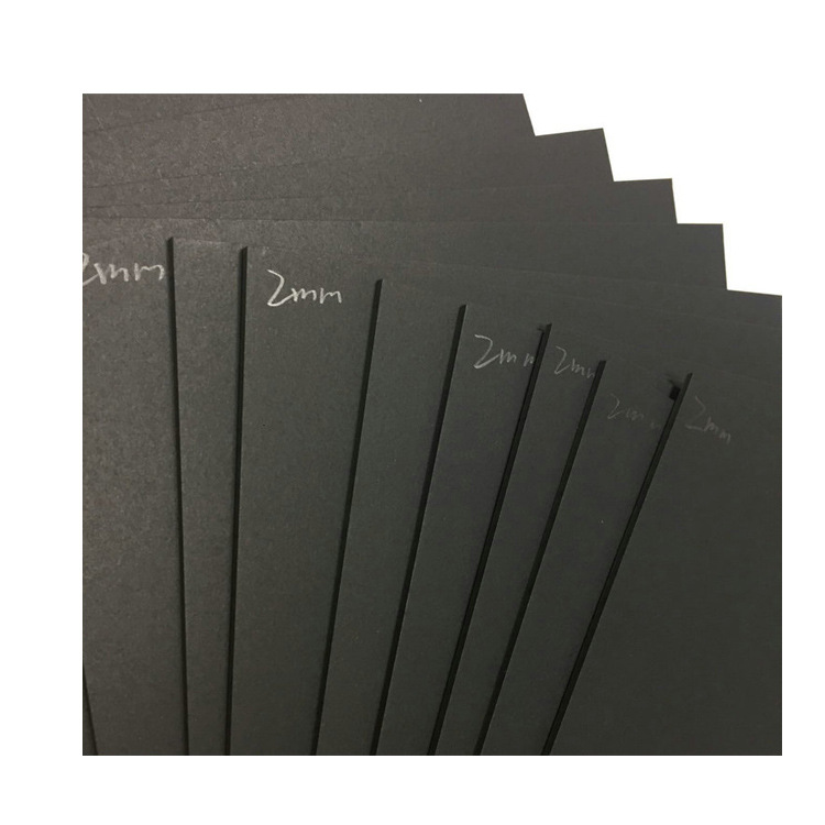 40MM 分切复卷80克全木浆黑卡纸 80克黑色牛皮纸 80克黑卡纸厂家