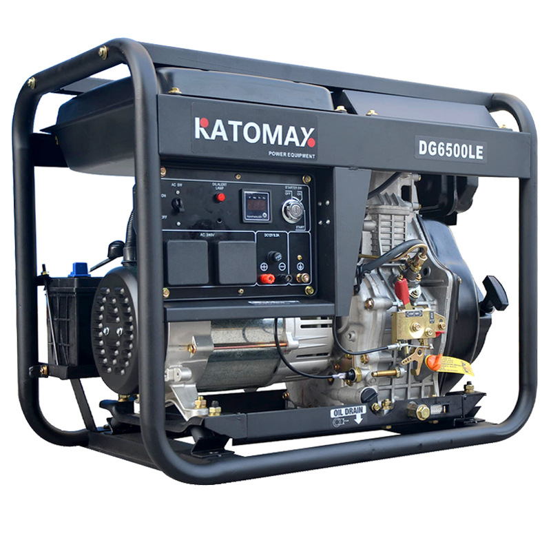 KATOMAX 2kw3W5kw6kw7kw8kw柴油发电机家用小型220V单相发电机组