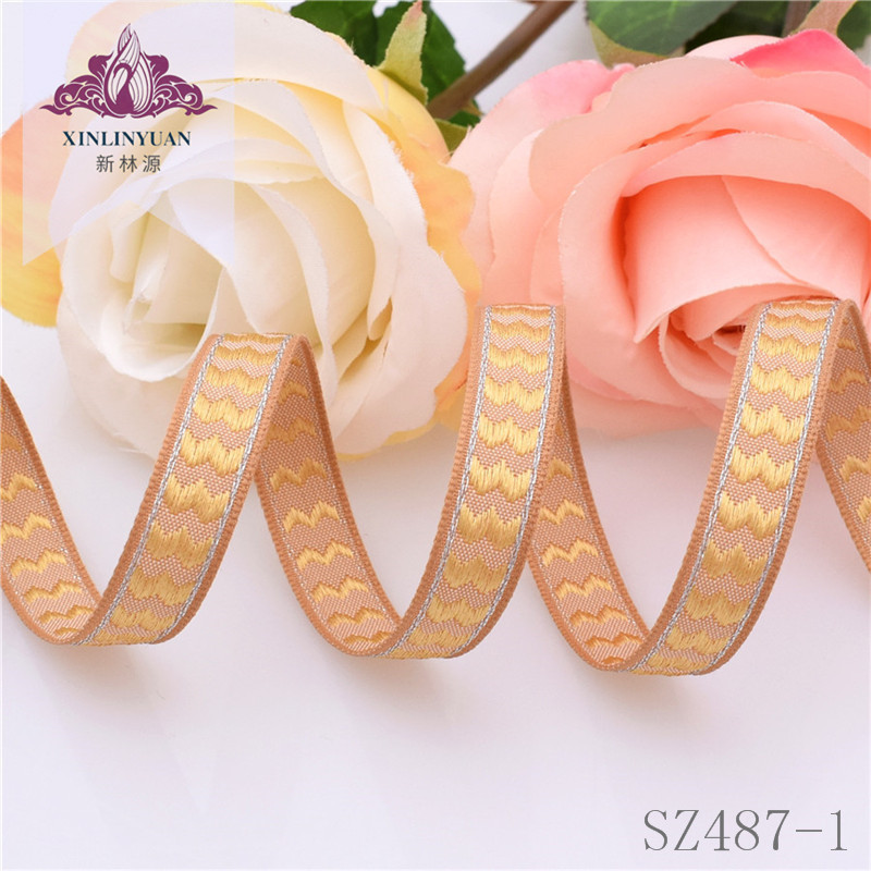 SZ487系列色织提花带 家纺服装DIY辅料民族花边 电脑提花织带批发