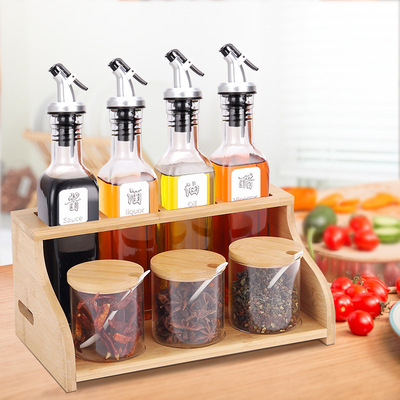 油壺玻璃家用防漏大號壺小油罐醬油醋瓶調料瓶套裝裝油瓶廚房用品