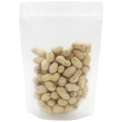 Manufacturer frosted transparent stand-up bag thickened nut American ginseng scented tea packaging bag dry goods food packaging bag