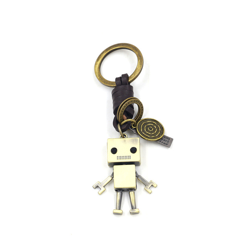 hotselling keychain big head robot pendant creative car keychainpicture1