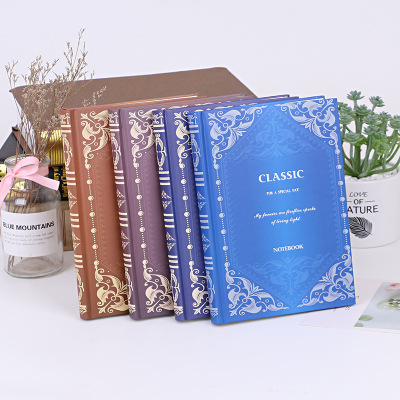 Ретро ноутбук, канцтовары, блокнот, классическая книга, увеличенная толщина, подарок на день рождения
