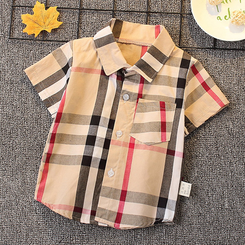 Baby short-sleeved shirts 2021 new summe...