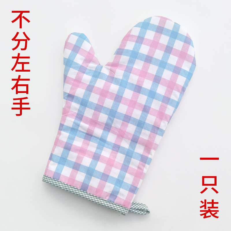 Guantes para horno microondas-Plaid