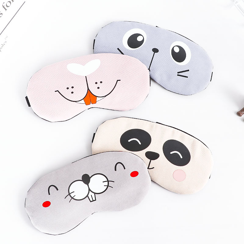 新款卡通眼罩秋冬冰敷眼罩睡眠护眼罩男女学生冷敷热敷眼罩|ru