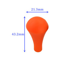 AME弓箭箭頭橡膠墩子頭弓箭戶外8mm墩子頭6mm安全箭頭打靶箭頭