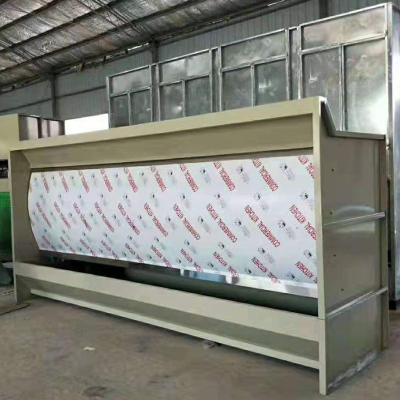 Manufactor Selling Spray booth environmental protection remove dust Spray Booth Paint mist Handle small-scale Stainless steel Spray paint Curtain