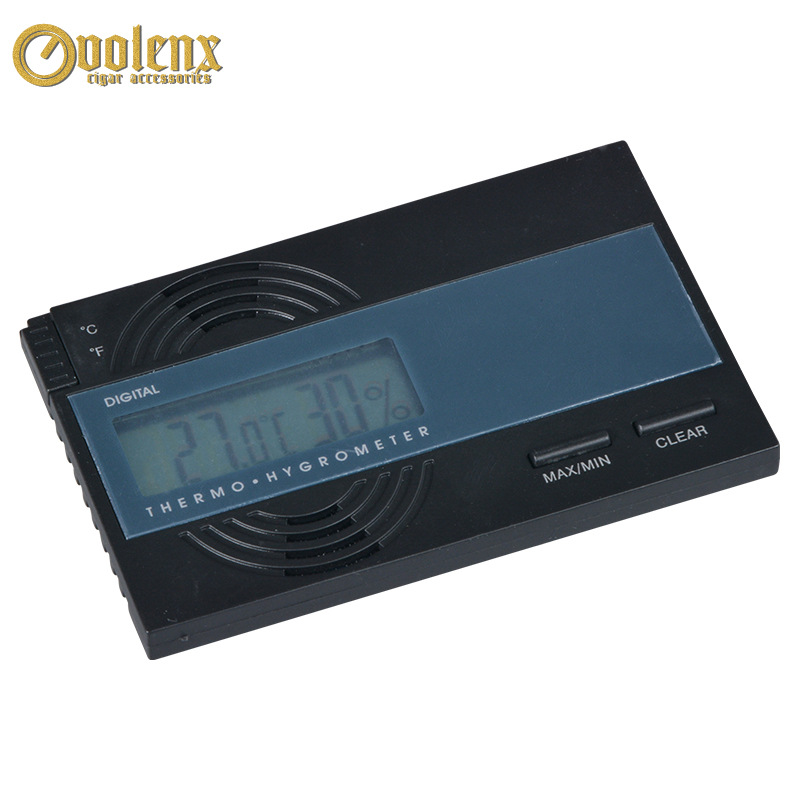 伟龙鑫厂家批发雪茄盒湿度计 室内车载温湿度计表 电子式湿度计