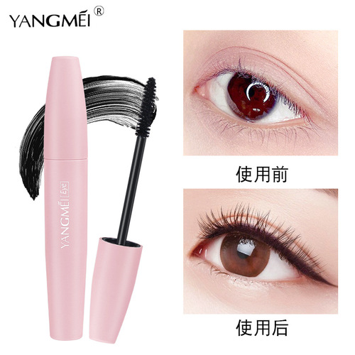 Internet celebrity live broadcast to promote beauty and wide vision, slim, thick, foggy, thick and curling, black mascara, waterproof, one-piece drop shipping