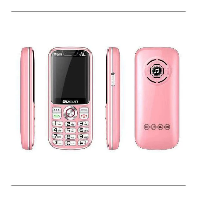 Loudspeaker for elderly, battery, flashlight, support function for all network communication standards, big battery