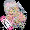 Children's hair accessory, hair rope, colored hair band, new collection, no hair damage, increased thickness