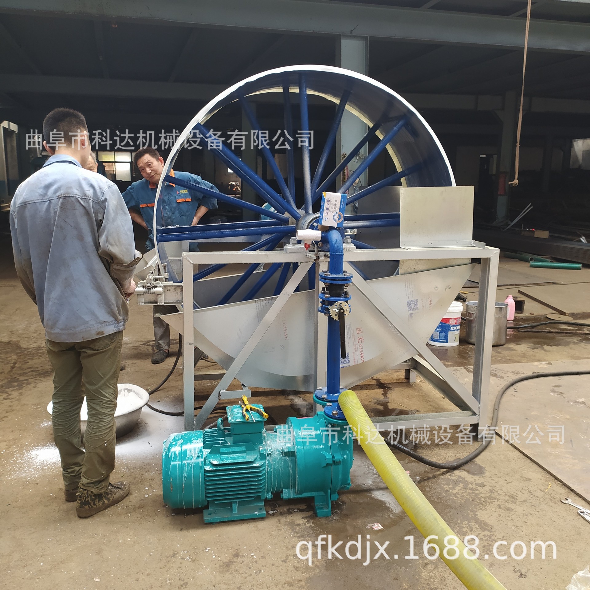 连续工作真空吸附式淀粉去水机设备XWZF玉米小麦淀粉浆脱水机