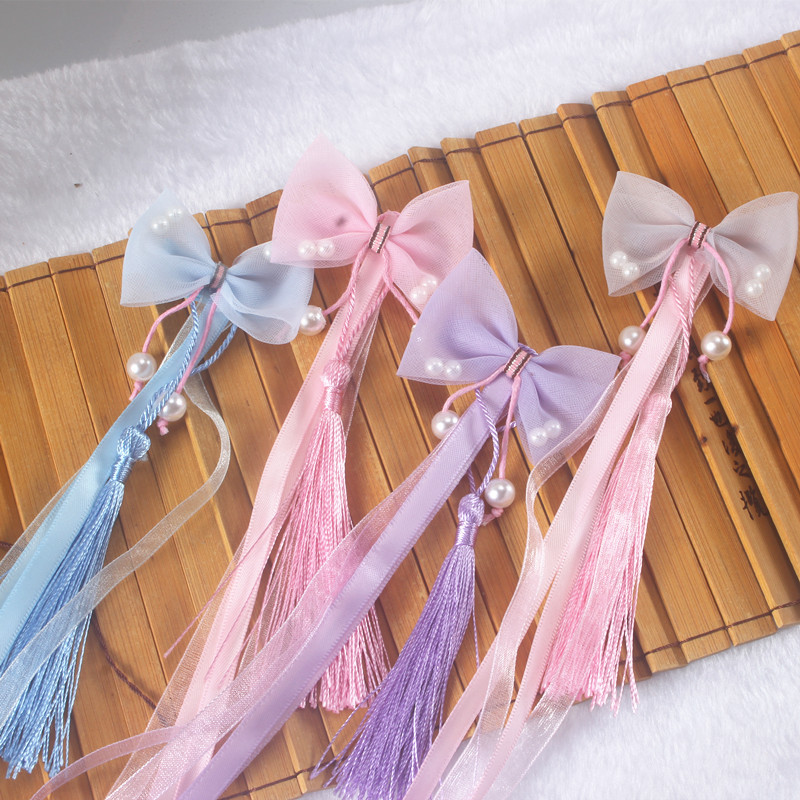 迷茫日用百货水晶花朵流苏飘带