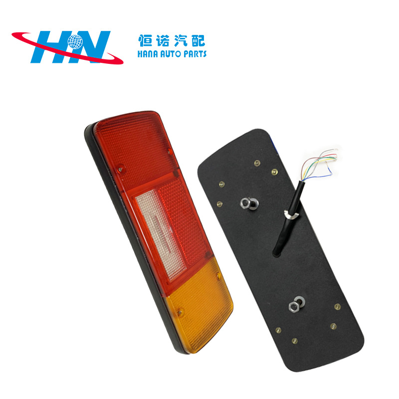 Ventas transfronterizas aplicable a la luz trasera del camión luz trasera rectangular luz trasera del remolque