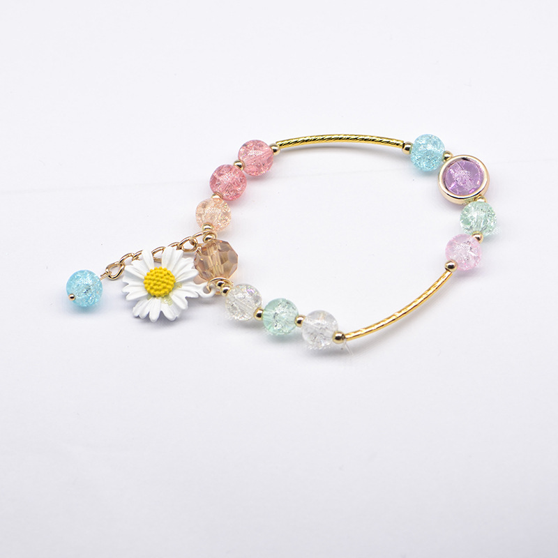 七彩水晶白雏菊