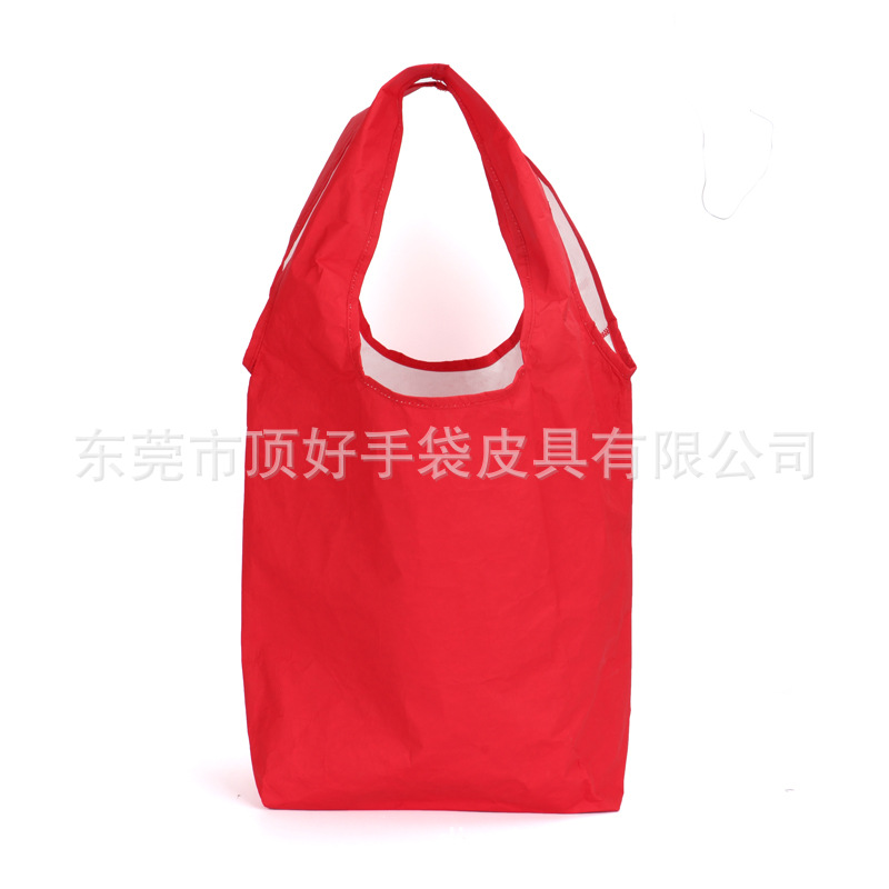 Red one-shoulder bag