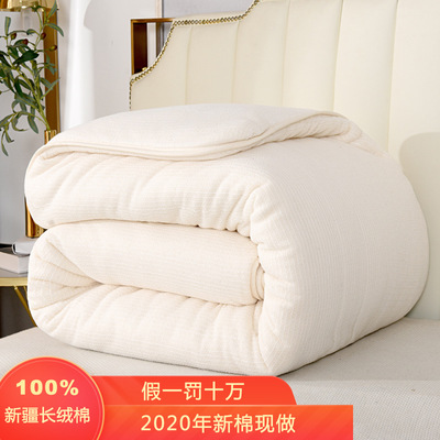 新疆棉花被芯纯棉花棉被加厚保暖被子冬被全棉手工棉絮床垫被褥子
