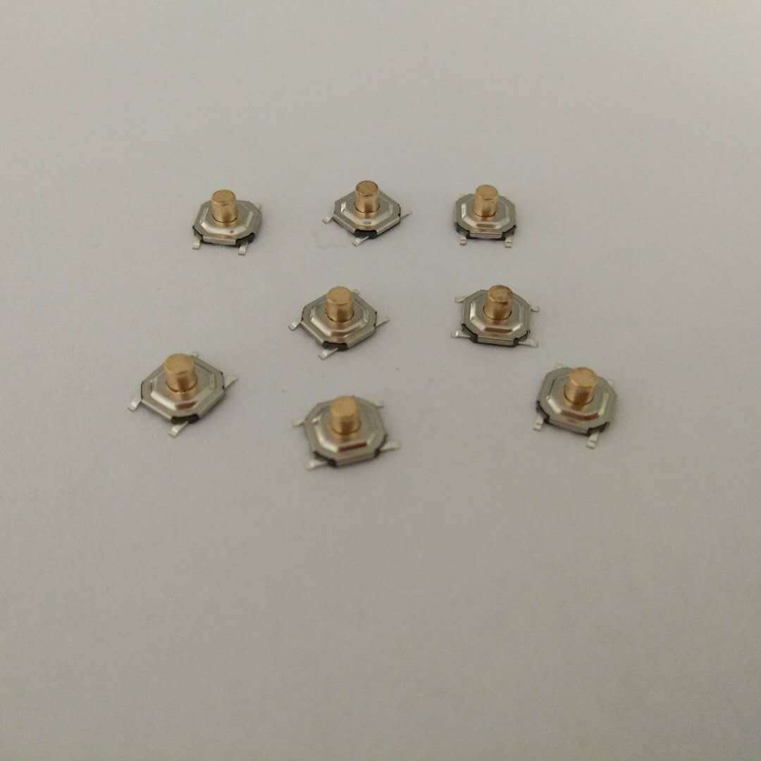 Manufacturer supplies touch switch 4*4*3.0 copper head button switch…