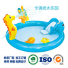 children Water spray Swimming Pool Cross border customized PVC inflation pool inflation Slippery slide Dabble RIZ-ZOAWD