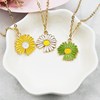 Small fashionable cute necklace, accessory, 2020, flowered