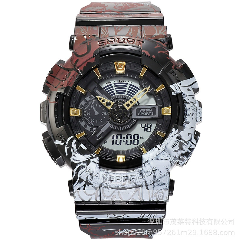 Electronic Watch Creative Trend, Leisure internet-celebrity Style, Multiple Colors