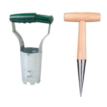 园艺工具种菜种花移苗器播种器打孔器农用工具起苗器