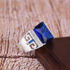 Royal sapphire one size fashionable ring