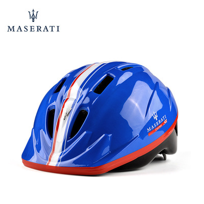 Maserati玛莎拉蒂儿童头盔自行车滑板车男女宝宝半盔安全四季卡通|ru