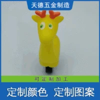 Мультфильм колокольчик Clang домашнее животное мультфильм железный лист золотой краской большой колокол Рождественский колокол