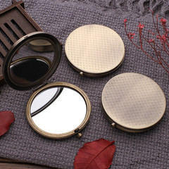 Sandalwood mirror green sandalwood portable wooden mirror mahogany square mirror antique folding rosewood mirror ZDJ