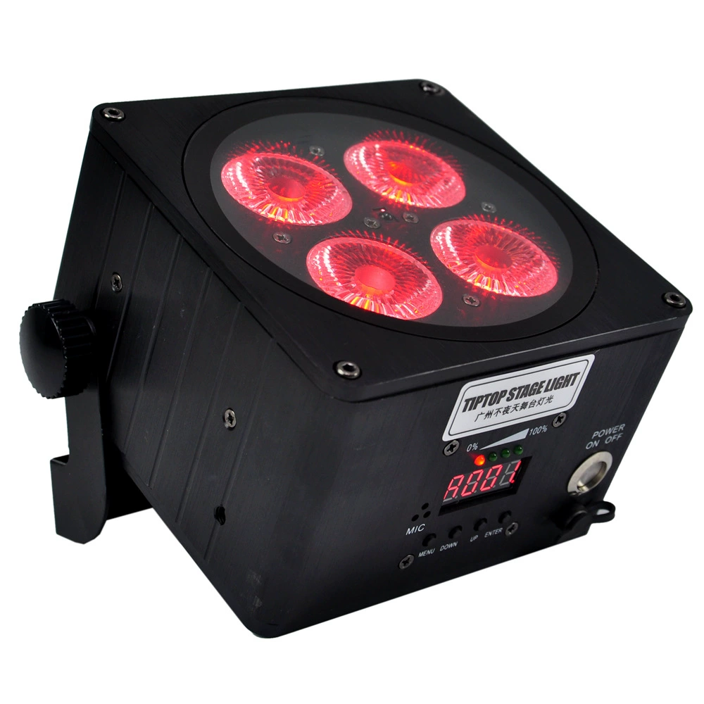Сценический шестицветный RGBWA UV прожектор Pa Lantern 4 18W, многофункциональный свадебный/сценический светильник