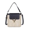 Shoulder bag, straw lock, handheld one-shoulder bag, 2021 collection